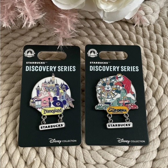 2024 New Starbucks Disneyland & Disney California Adventure Pins - Picture 1 of 1